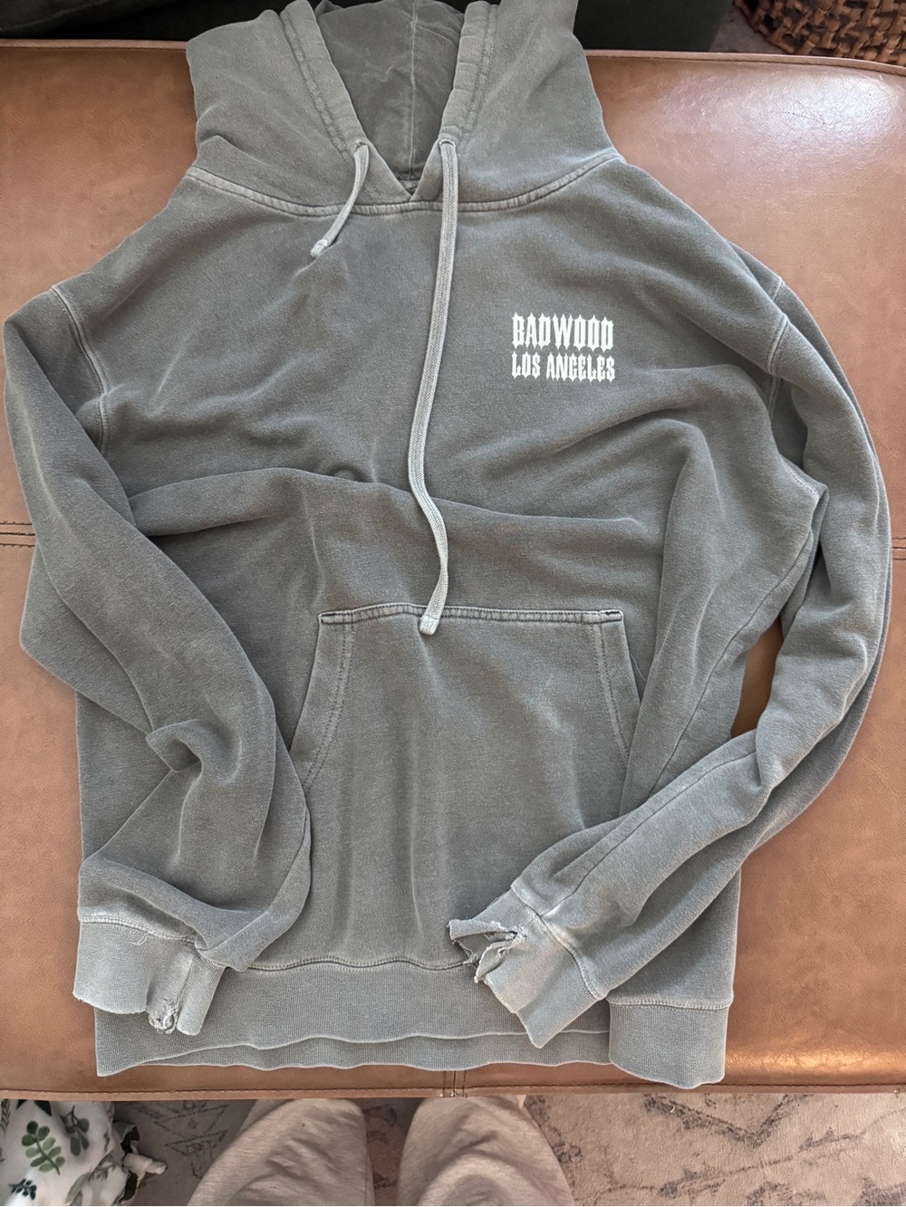 Badwood cherry skull hoodie sweatshirt